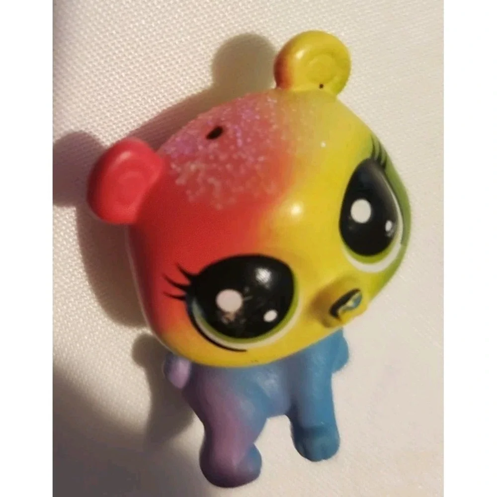 MINI CHROMA SPARKLEARS BEAR CUB #19 - Authentic‎ Littlest Pet Shop - Hasbro LPS